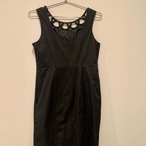 Never been worn Merona Collection Black sleeveless  Midi Dress Size 6